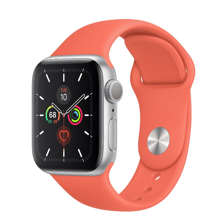 اپل واچ 5 آلومینیومی سیلور اسپورت بند 40mm