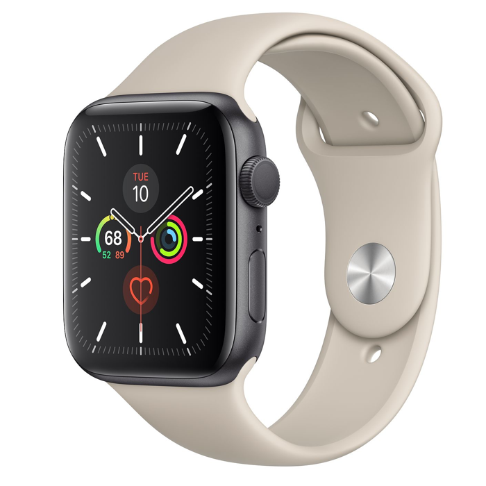 اپل واچ 5 آلومینیومی مشکی اسپورت بند 44mm