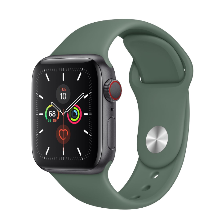 اپل واچ 5 سلولار آلومینیومی مشکی اسپورت بند 40mm