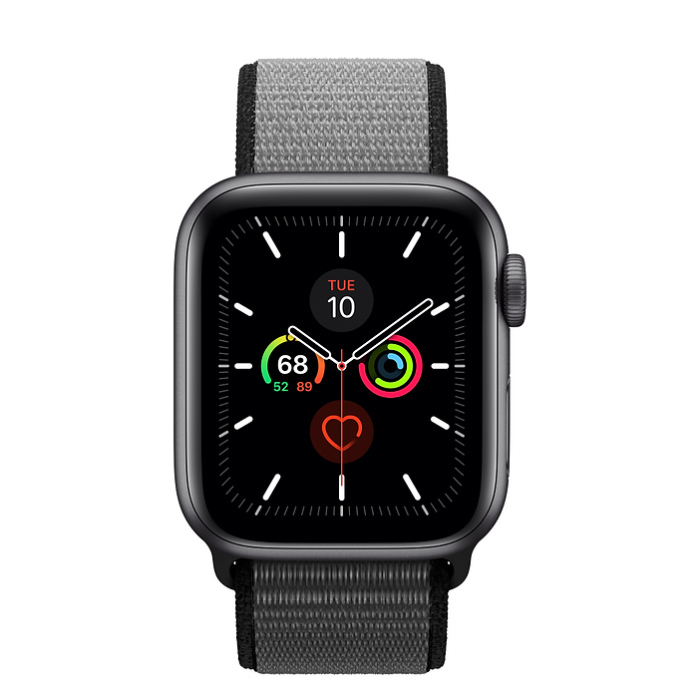 اپل واچ 5 سلولار آلومینیومی گری اسپورت لوپ 40mm